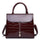 Patent leather handbag