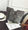 Thick line big bag tassel portable casual shoulder bag