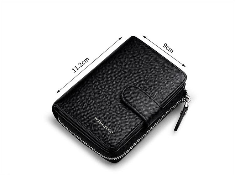 Men's real leather card holder