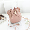 Trendy One Shoulder Messenger Bucket Mobile Phone