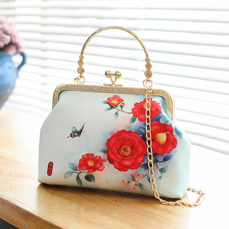 One-shoulder Crossbody With Cheongsam Bag Retro