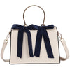 Korean style bow portable small square bag