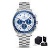 Men's Quartz Watch Multifunctional Calendar Waterproof Chronograph