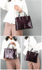 Women's Fashion Pattern Patent Leather Wallet One Shoulder Crossbody Handbag