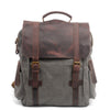 Vintage canvas backpack