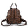 Vintage first layer cowhide backpack