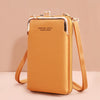 Women's Mobile Phone Bag Korean Style Fashion Lychee Pattern