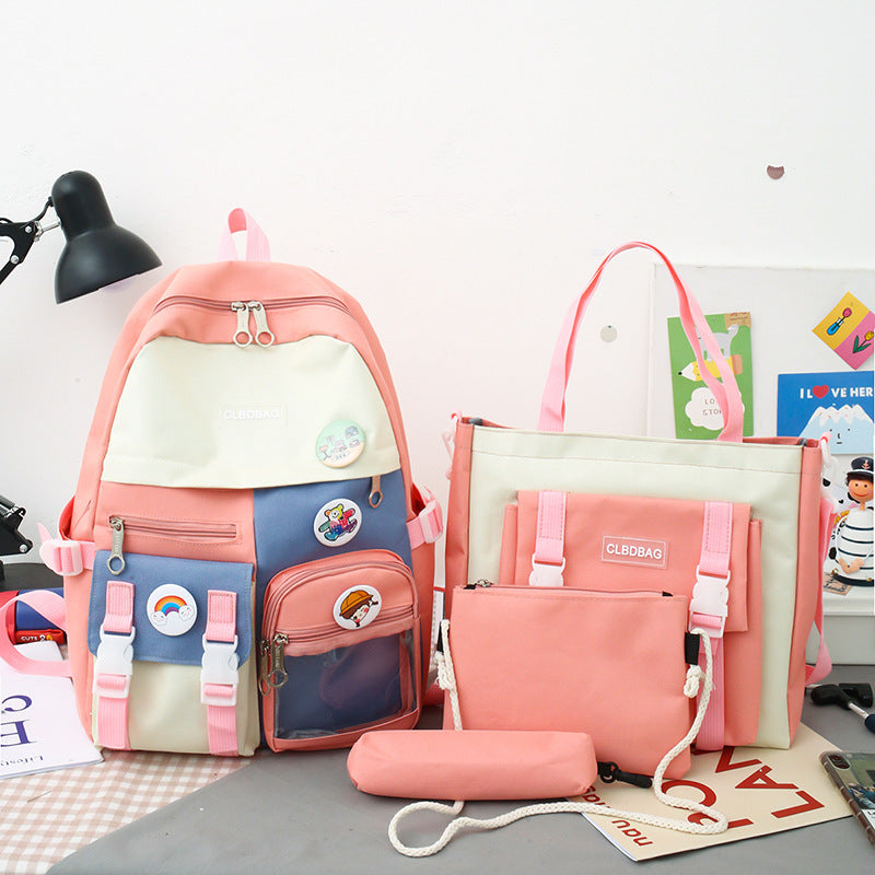 Junior High School Student Backpack Boys And Girls
