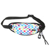 Black And White Checkerboard Colorful Rainbow Checkered Nylon Trend