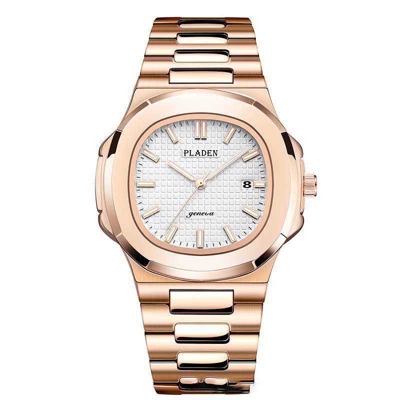 Stainless Steel Waterproof Luminous Men's Watch