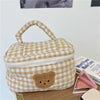 Cute Cartoon Bear Cosmetic Bag