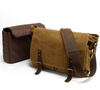 Men's canvas shoulder bag