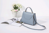 2021 spring and summer new simple portable handbag leather bag shoulder Messenger bag