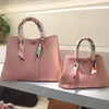 Ladies lychee pattern leather bag