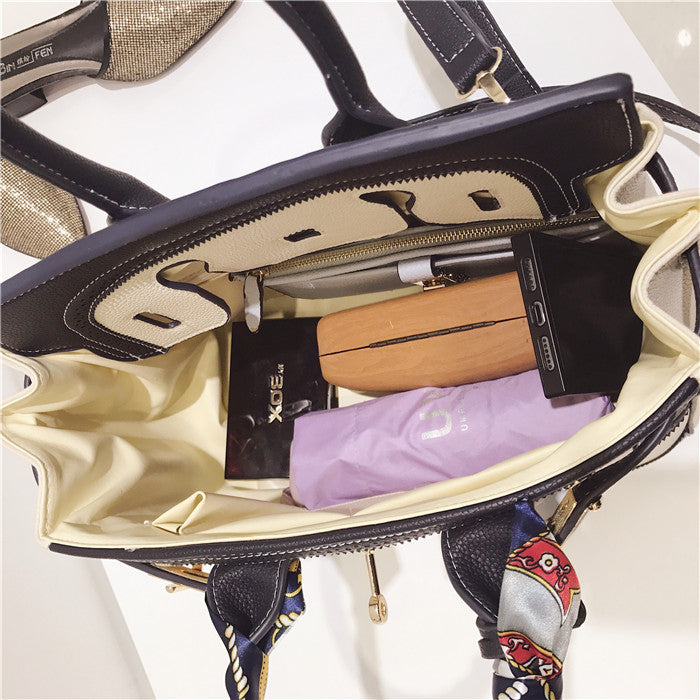 Locked vintage platinum bag