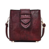 Frosted diagonal cross bag