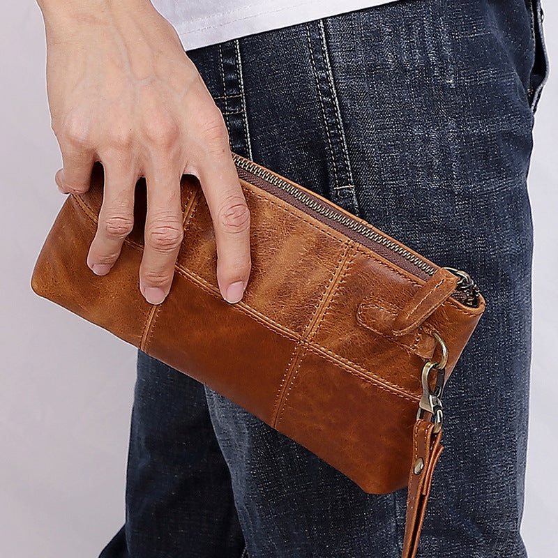 Men's Clutch Long Wallet