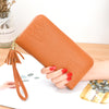 Ladies Long Leather Multifunctional Leather Wallet