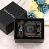 Men's Large Dial Quartz Watch Plus Bracelet Set