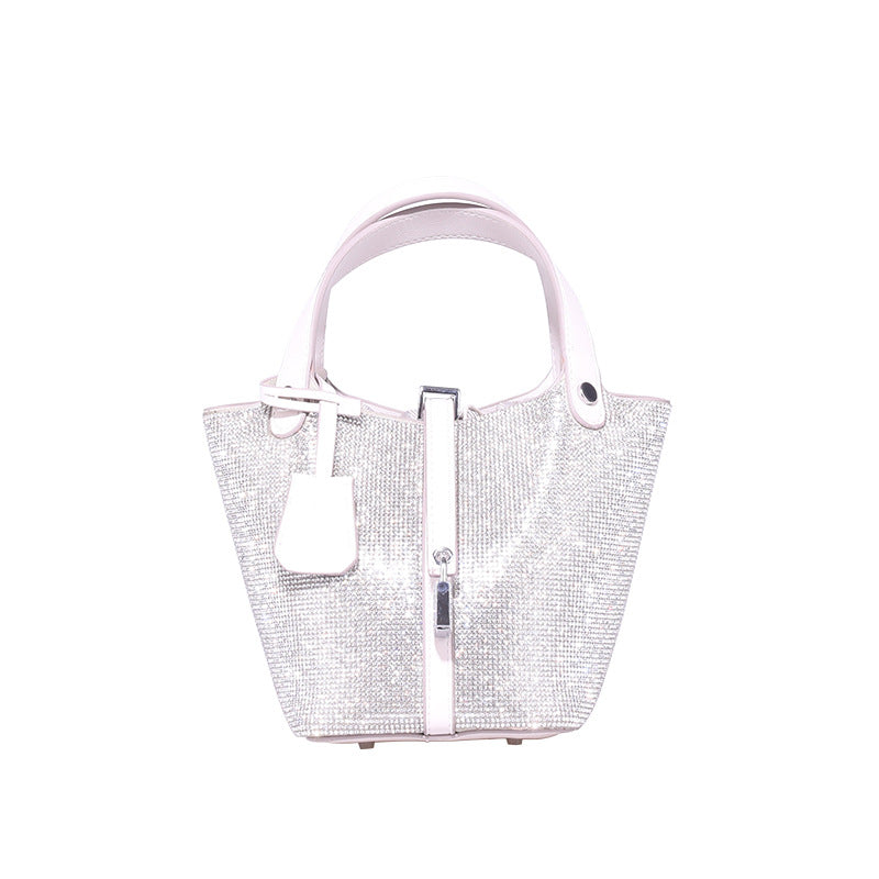 Female Summer With Drill Bucket Bag Niche Design