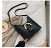 Hong Kong style retro crossbody small square bag