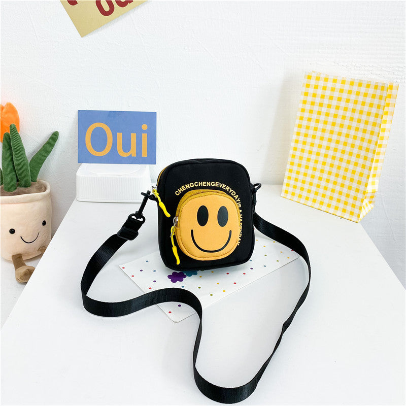 Children's Bag Smiley Face Messenger Bag