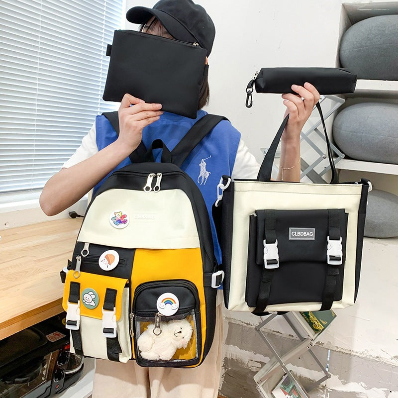 Junior High School Student Backpack Boys And Girls
