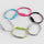 Bracelet data cable USB silicone charging short cable