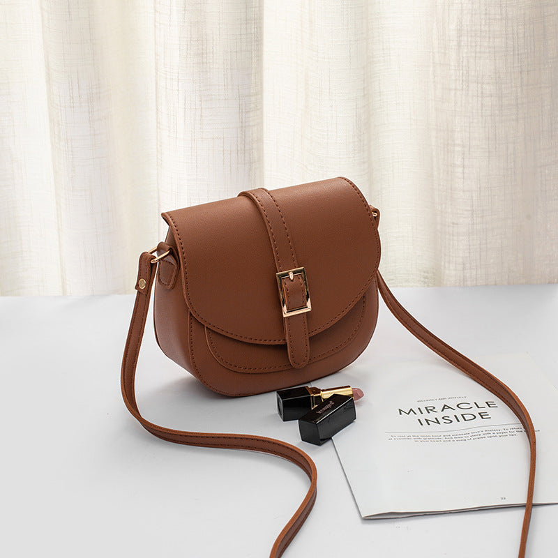 New Fashion All-match Semi-finished Saddle Bag