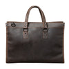 First Layer Cowhide Men's Business Large Capacity Genuine Leather Laptop Bag