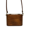 Niche Retro Literary Wooden Double Buckle Women's Messenger Bag