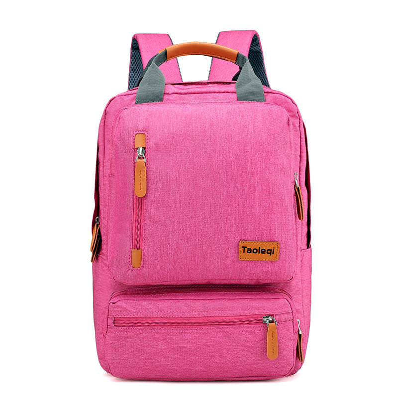 Ladies Fashion School Bag Travel Laptop Bag Backpack