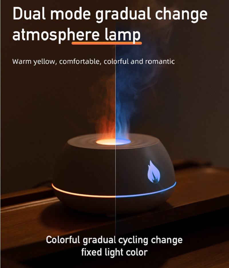 130ml Air Humidifier Ultrasonic Mist Maker Fogger Home DecorNight Light Oil Essential Diffuser Air Frehser Aroma Diffuser