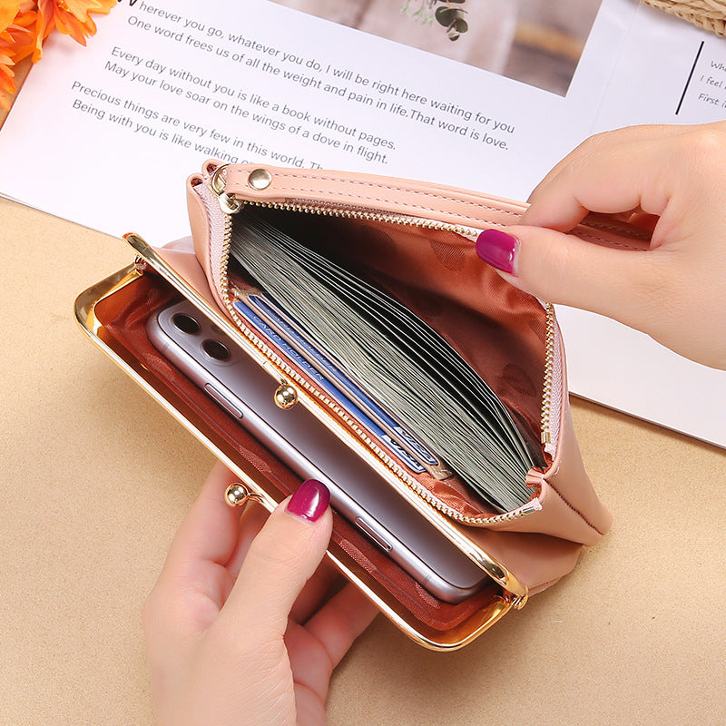 Mobile Phone Bag Lady Leather Pu Wallet Wallet Fashion