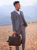 Men's Fashion Vintage Crossbody Computer Briefcase
