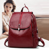 Soft Surface Casual Backpack Travel Bag Single Shoulder Dual-use Female Bag