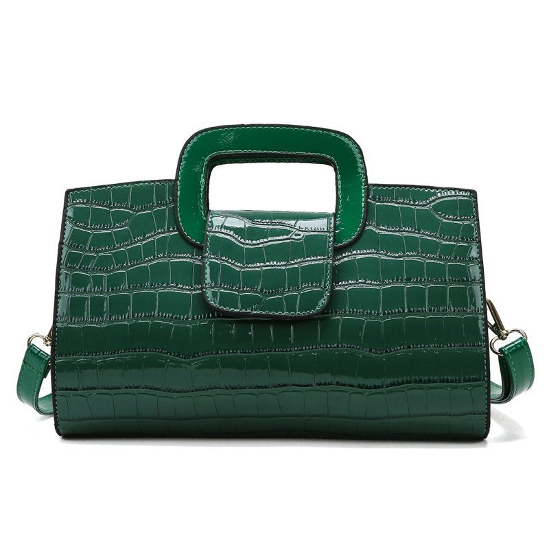 New European And American Retro   Pattern Handbag