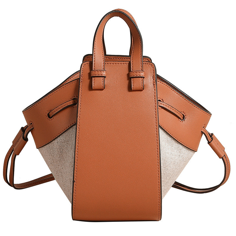 Drawstring Bucket Bag Shoulder Portable Messenger Fashion Women