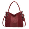 Large Capacity Bag Women's Autumn And Winter New Pattern Fashion Women's Bag Popular Frosted Women's Shoulder Bag Portable Bag