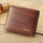 Men's Wallet Short Wallet Glossy Wallet