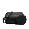 Fashionable Simple Cylindrical Crossbody Female Bag