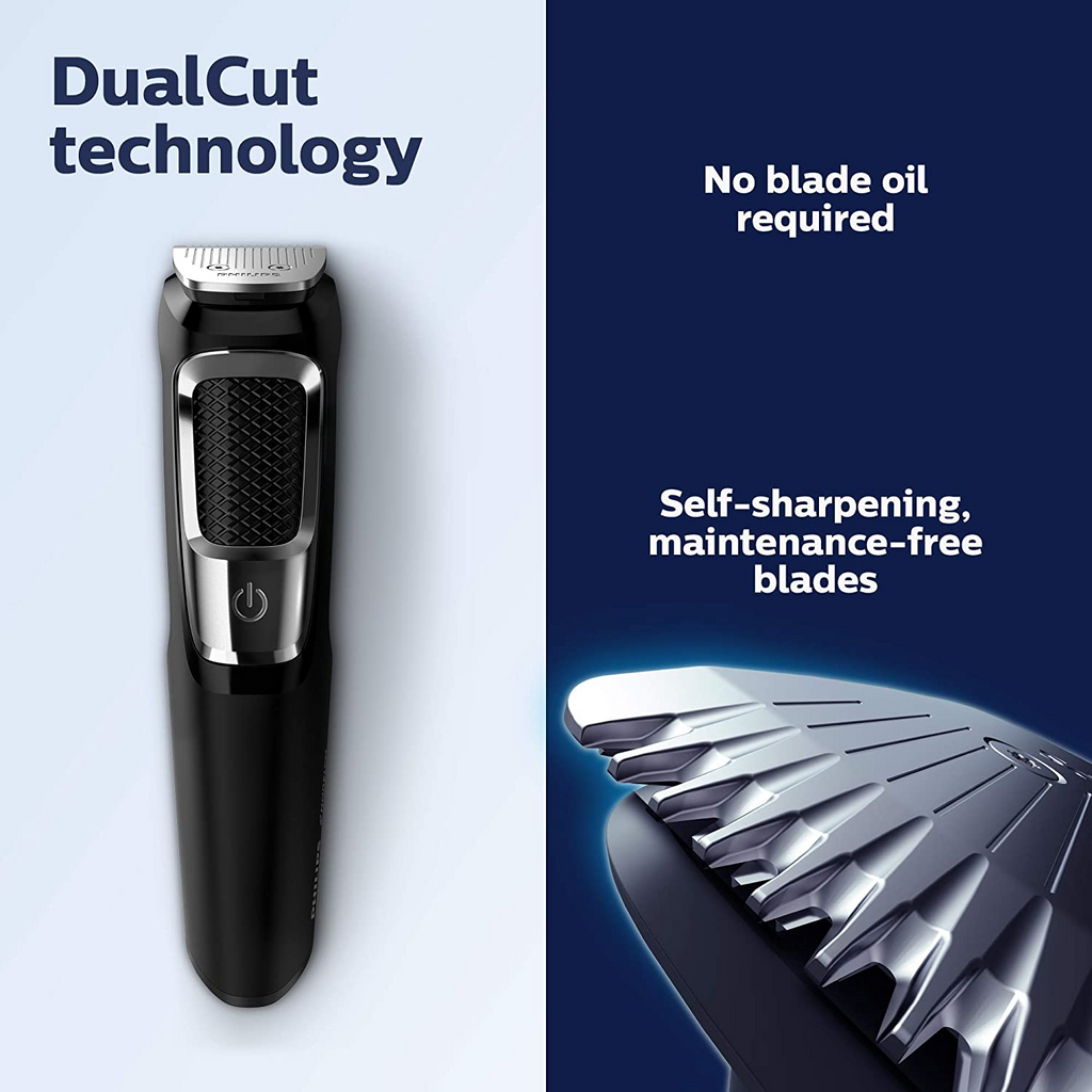 Multifunctional nose hair and beard hair clippers