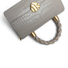High Quality Hardware Grain Leather Genuine Vintage Handbag