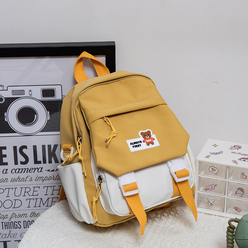 Girl Heart Oxford Cloth Small Canvas Mini Backpack