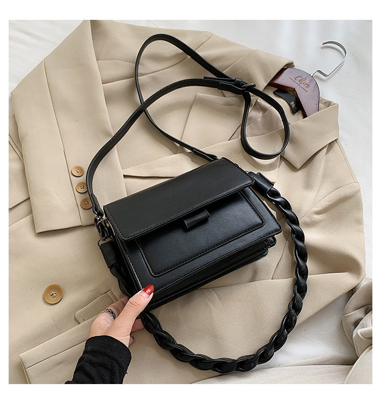 One Shoulder Messenger Simple Small Square Bag