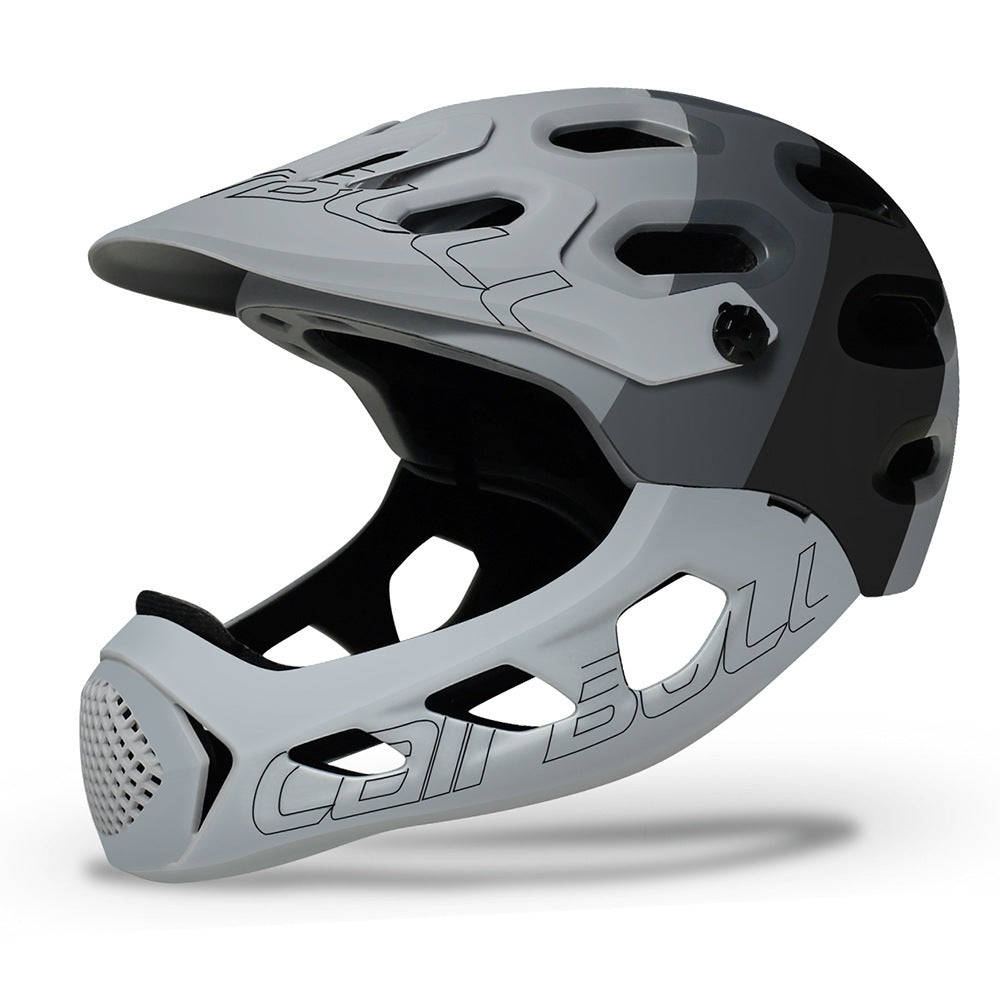 Mountain cross country bicycle full helmet extreme sports safety helmet