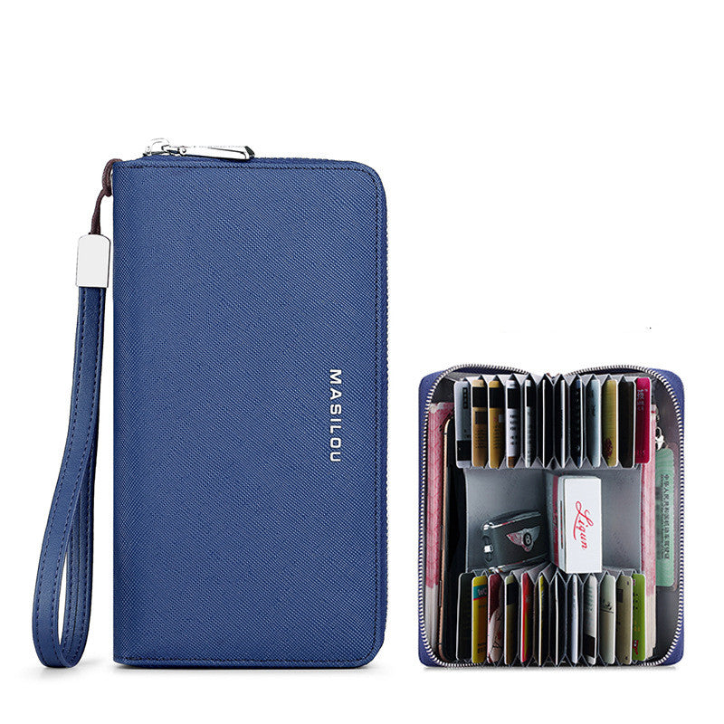 Zipper Card Case Long Large Capacity Multifunctional Wallet