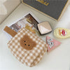 Cute Cartoon Bear Cosmetic Bag