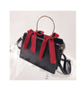 Korean style bow portable small square bag