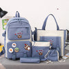 Multi-piece Schoolbag Girl Elementary School Girl Light And Cute Summer